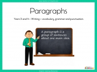 Paragraphs - Years 3 and 4